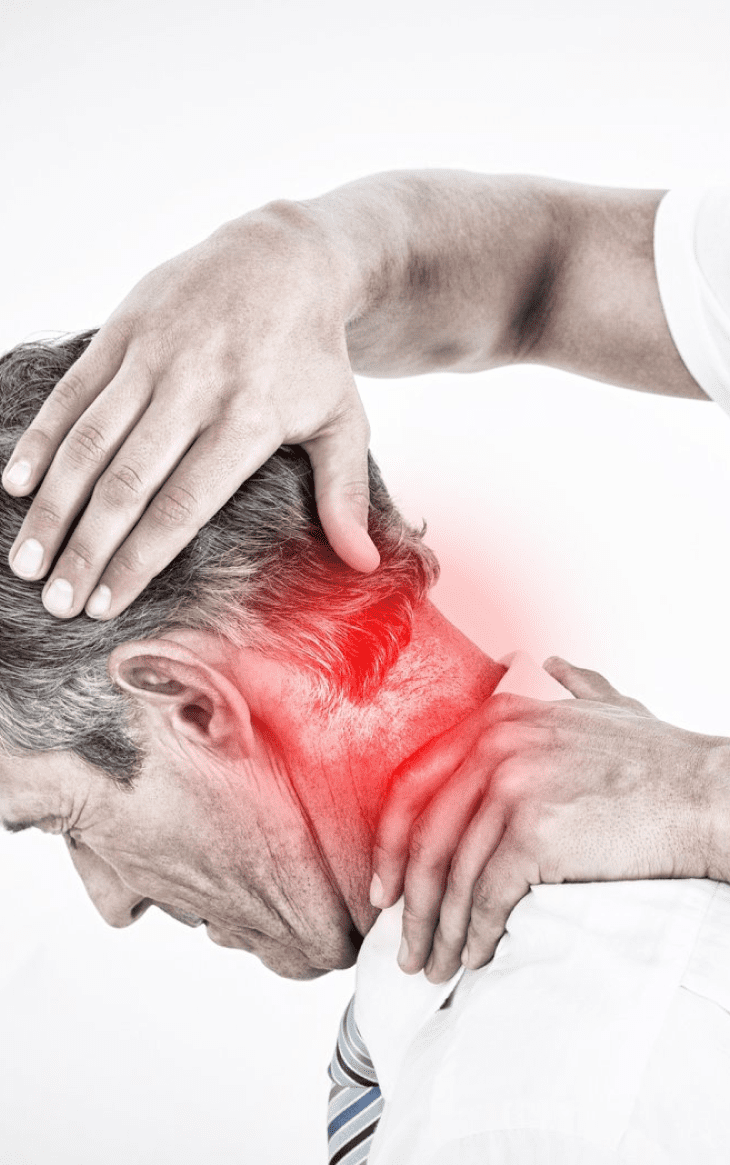 Man with Neurological Disorder receiving chiropractic care